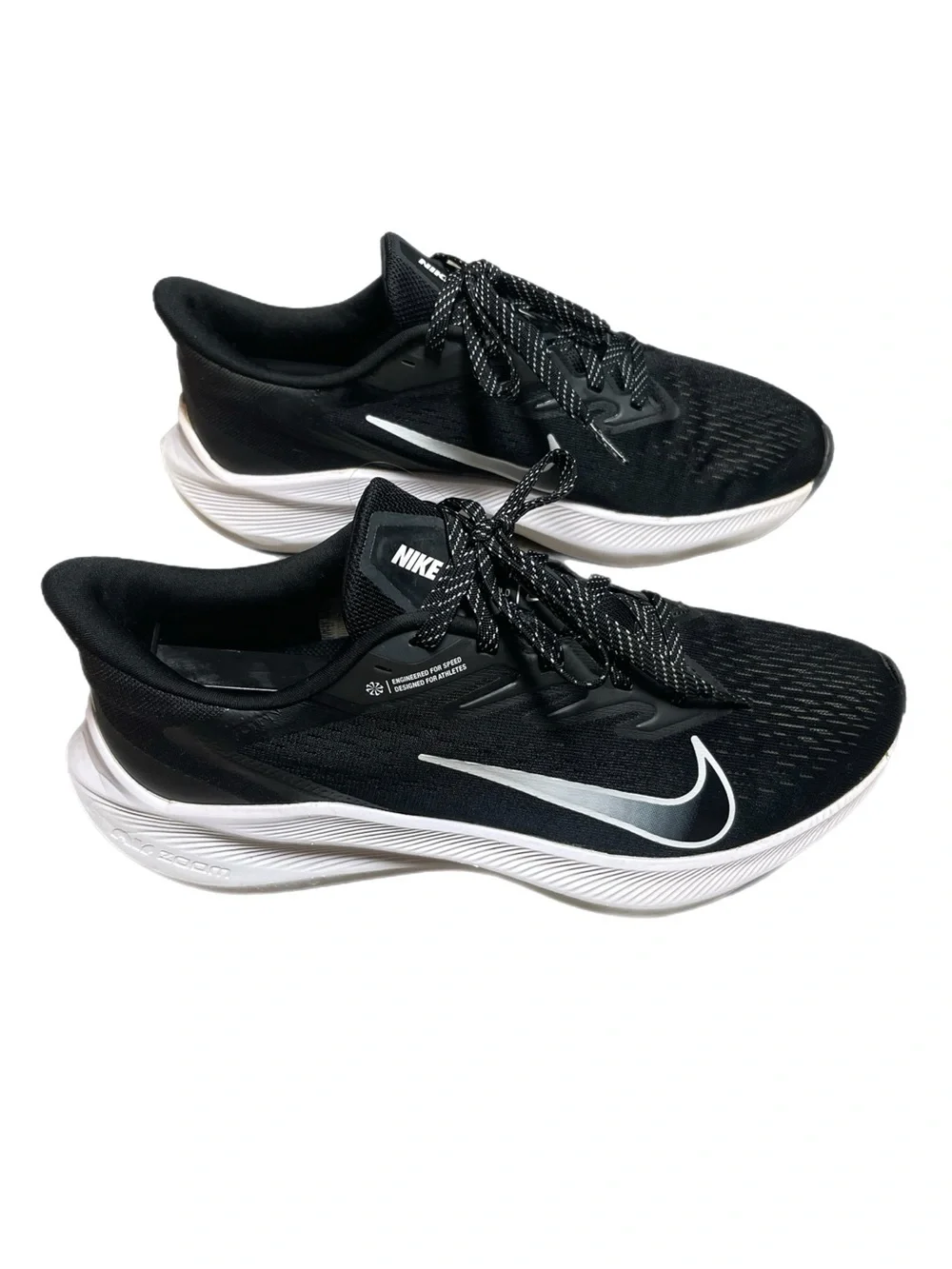 Women’s NIKE Zoom Winflo Black Active Sneakers